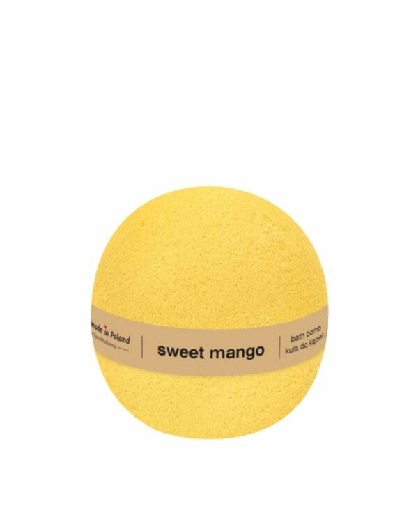 sweet mango bath bomb