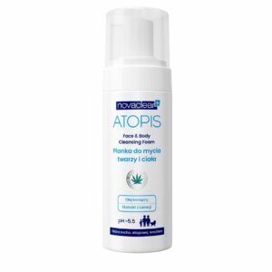 atopis face & body cleansing foam