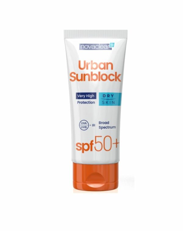 urban sunblock dry skin spf50+