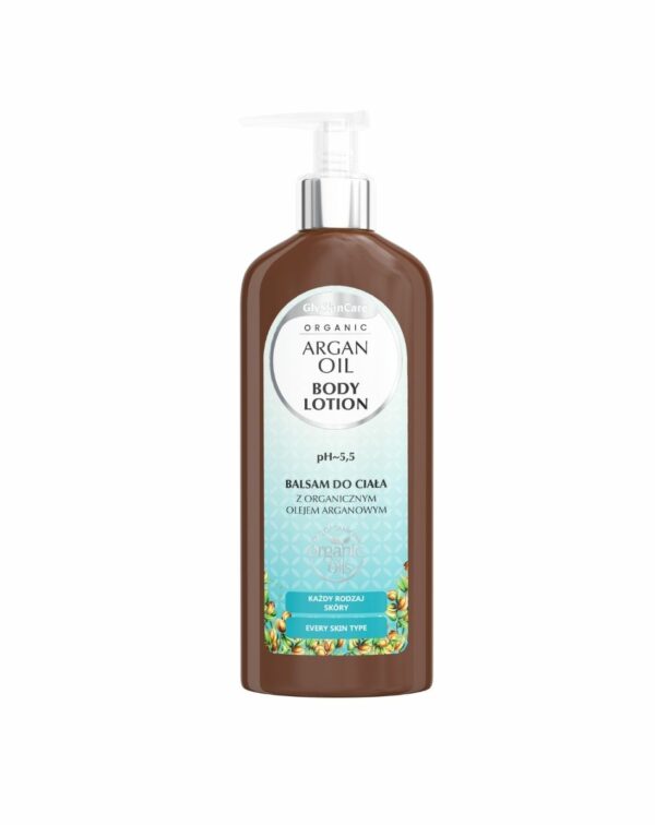 organic argan oil body lotion