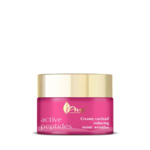 Active peptides Creamy cocktail reducing mimic wrinkles